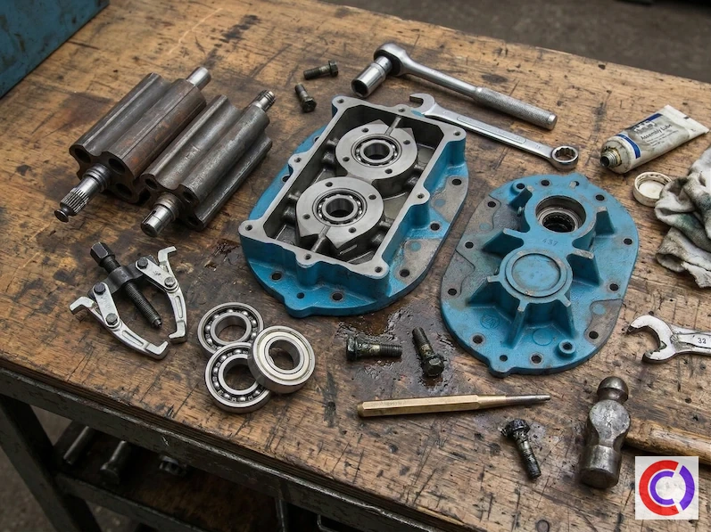 Ajuste de rotores y engranajes